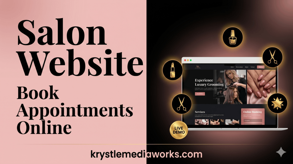 Salon & Beauty Parlour Website